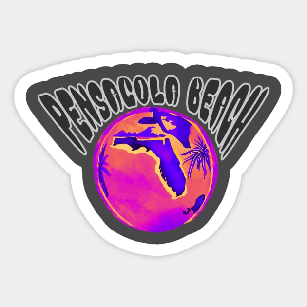 Pensacola Beach Florida World Sticker by Destination Attire